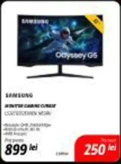 MONITOR GAMING CURBAT LC32G55TQWRXEN NEGRU