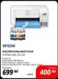 MULTIFUNCTIONAL INKJET EPSON ECOTANK L3256 CISS, A4