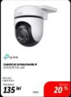 CAMERĂ DE SUPRAVEGHERE IP OUTDOOR ROTATIVĂ