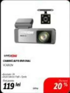 CAMERA AUTO DVR DUAL VCA062V