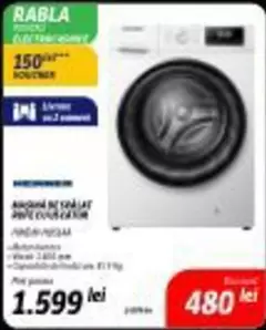 MAȘINĂ DE SPĂLAT RUFE CU USCĂTOR