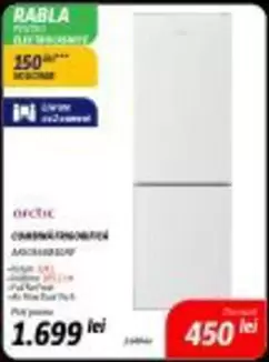 Arctic - COMBINĂ FRIGORIFICĂ A26G522C2HV