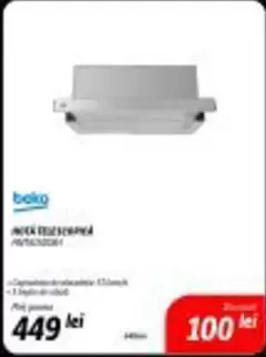 Beko - HOTA TELESCOPICA HSU62300SX1