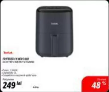 Tefal - FRITEUZĂ CU AER CALD EASY FRY COMPACT EY301810