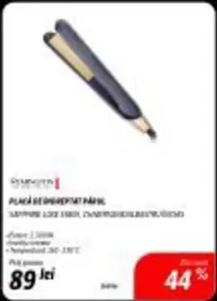 PLACĂ DE ÎNDREPTAT PĂRUL