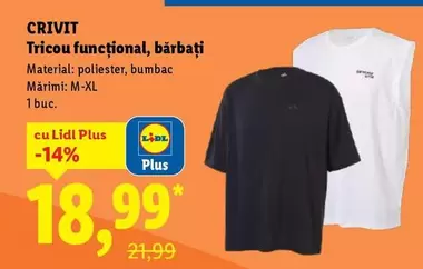 Tricou funcţional, bărbaţi