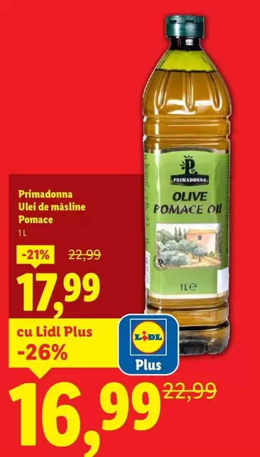 Ulei de másline Pomace