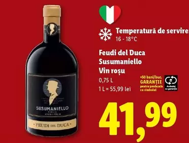 Susumaniello Vin roşu