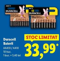 Baterii AAA10 / AA10