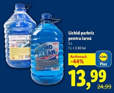 Lichid parbriz pentru iarnă