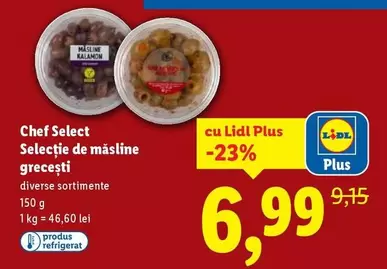Selectie de măsline greceşti