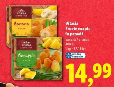 Fructe coapte în panadă