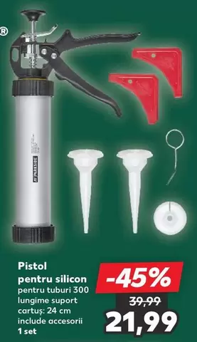 Pistol pentru silicon