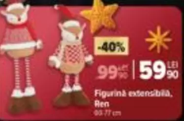 Figurină extensibilă, Ren