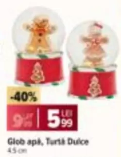 Glob apă, Turtă Dulce