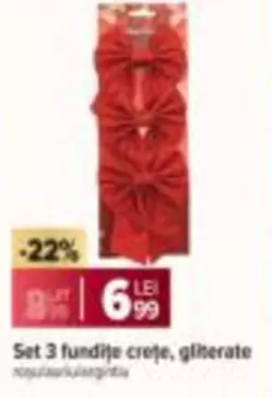 Set 3 fundite crete, gliterate