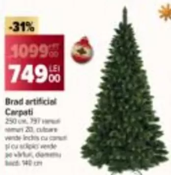 Brad artificial Carpati