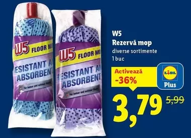 Rezervă mop