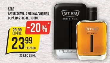 AFTER SHAVE, ORIGINAL/LOŢIUNE DUPĂ RAS FR34K