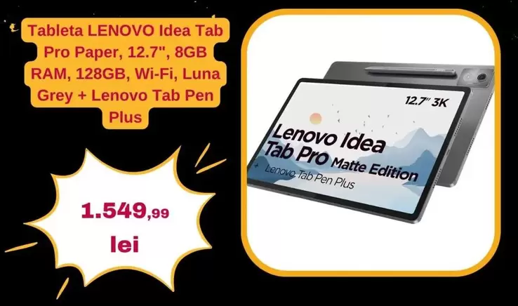 Lenovo - Idea Tab Pro Paper