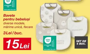 Bavete pentru bebeluși