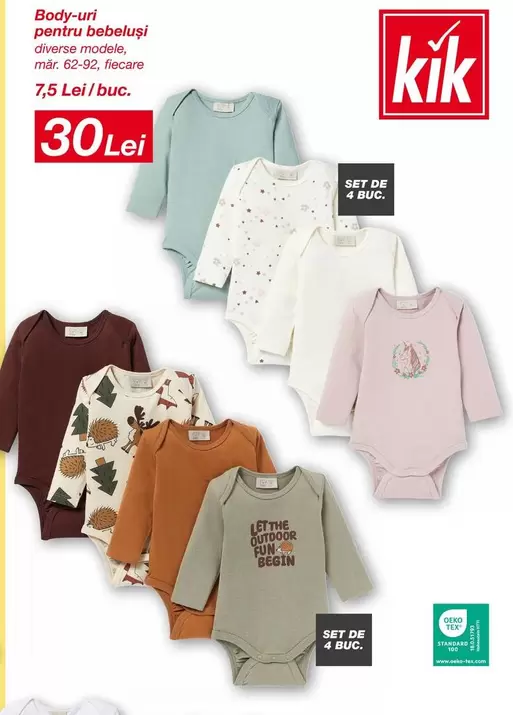 Body-uri pentru bebeluşi