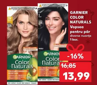 COLOR NATURALS Vopsea pentru păr diverse nuanţe