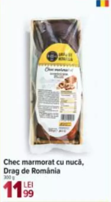 Chec marmorat cu nucă