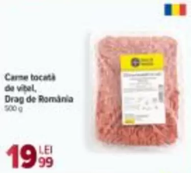 Carne tocată de vitel, Drag de România