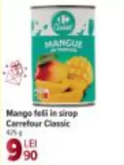 Mango felii in sirop