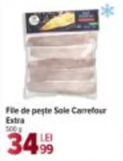 Sole - File de pește Carrefour Extra
