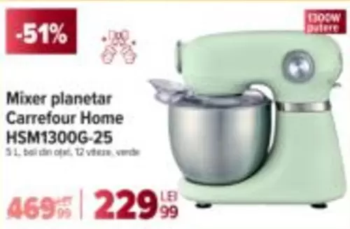 Mixer planetar HSM1300G-25