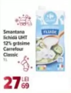 Smantana lichida UHT