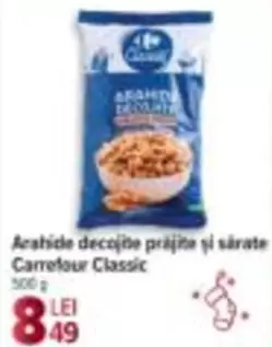 Arahide decojite prăjite și sărate