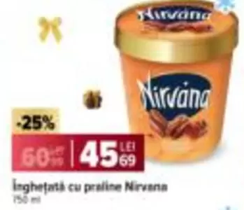 Înghețată cu praline