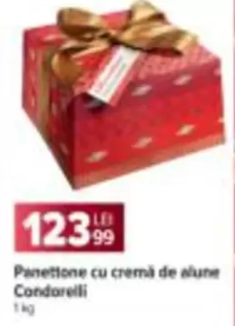 Panettone cu cremă de alune