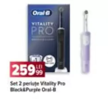Set 2 periute Vitality Pro Black&Purple
