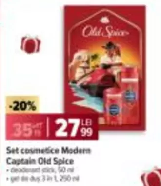 Set cosmetice Modern Captain Old Spice