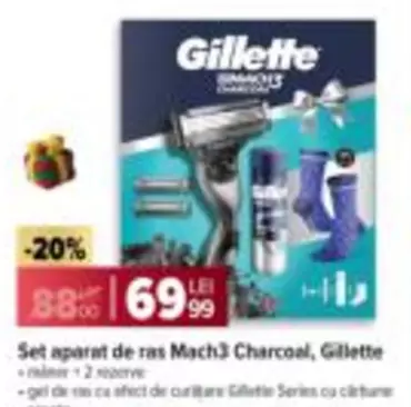 aparat de ras Mach3 Charcoal