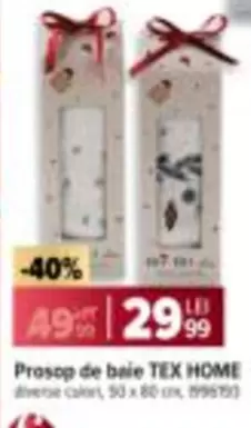 Prosop de baie TEX HOME