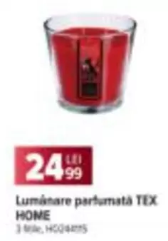 Lumânare parfumată TEX HOME