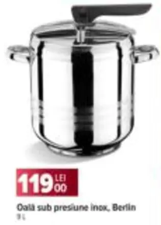 Oală sub presiune inox, Berlin