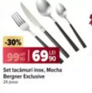 Set tacâmuri inox, Mocha