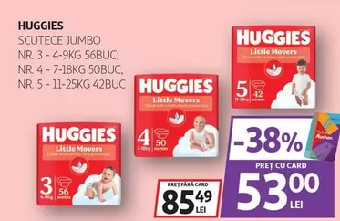 Huggies - SCUTECE JUMBO