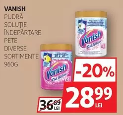 PUDRĂ SOLUŢIE ÎNDEPĂRTARE PETE