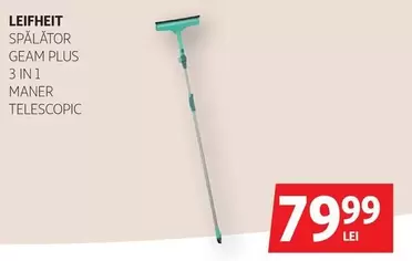 SPĂLĂTOR GEAM PLUS 3 IN 1 MANER TELESCOPIC