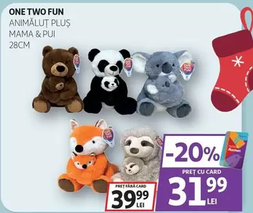 ANIMĀLUT PLUŞ MAMA & PUI