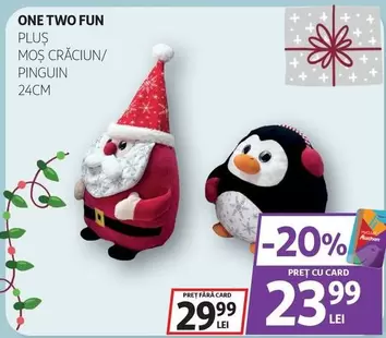 Auchan - MOS CRĂCIUN/ PINGUIN