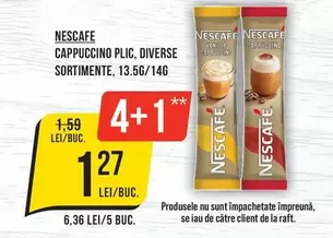 Nescafe - CAPPUCCINO PLIC, DIVERSE SORTIMENTE