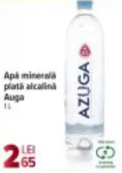 Apă minerală plată alcalină